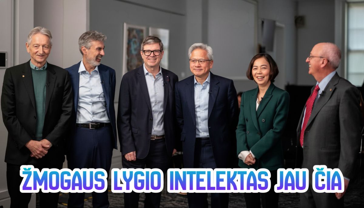 DI krikštatėviai skelbia: žmogaus lygio intelektas jau čia. Diskusijos baigtos.