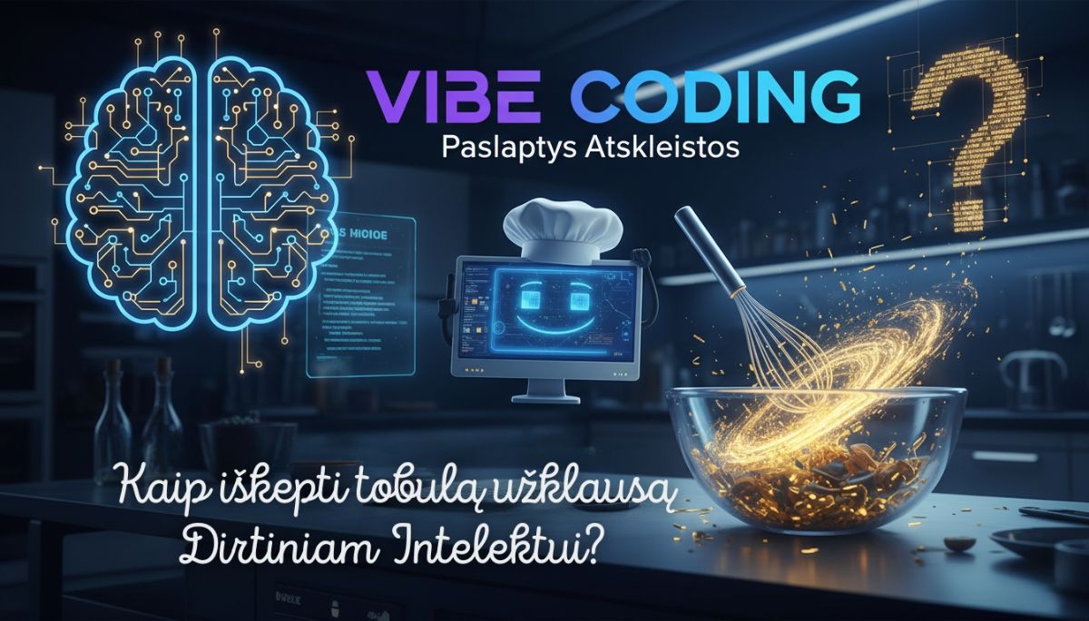 „Vibe Coding“ paslaptys atskleistos: kaip iškepti tobulą užklausą dirbtiniam intelektui?